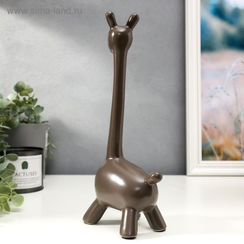 Сувенир керамика "Семья оленят" матовый набор 3 шт 22; 25; 28,5 см 5165105