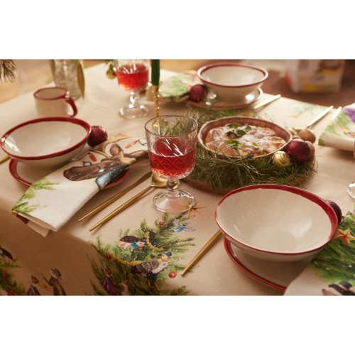 Набор столовый "Noble Christmas" скатерть 150х110 салфетки 40х40см-4шт 7318997