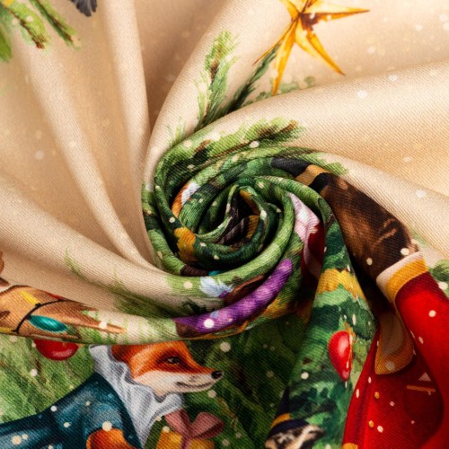 Набор столовый "Noble Christmas" скатерть 150х110 салфетки 40х40см-4шт 7318997