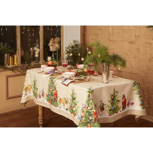 Набор столовый "Noble Christmas" скатерть 150х110 салфетки 40х40см-4шт 7318997