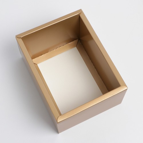 Коробка складная «Поздравляю с Новым годом»  20×15×10 см 7815924