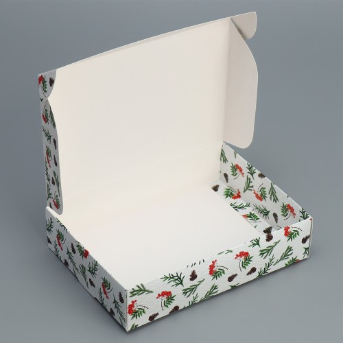 Коробка складная «Сказочного нового года» 21×15×5 см 9667485