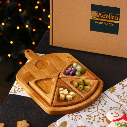 Подарочный набор «Сырная мозайка» Adelica (9215779) Подарочный набор «Сырная мозайка» Adelica (9215779)