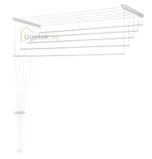 Сушилка для белья Comfort Alumin алюминиевая 1.5 м