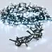 Гирлянда новогодняя светодиодная 4 м 576 LED белый холодный