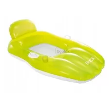 Надувной шезлонг-кресло 163x104 см Intex 56805 (салатовый)
