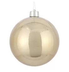Большой новогодний шар, 20 см (шампань, 87006)
